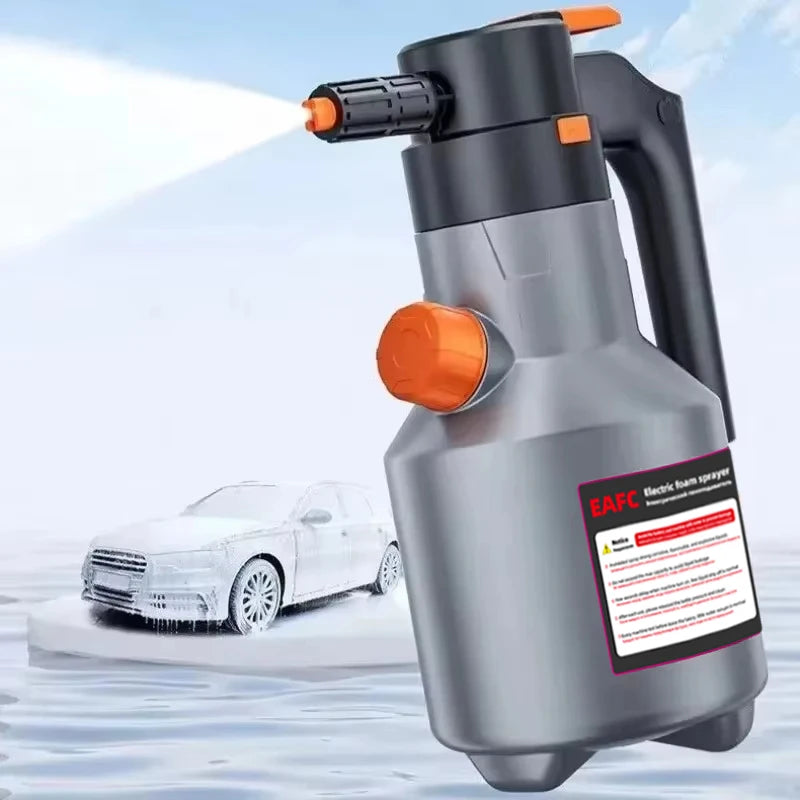 Electric Car Foam Sprayer Pressurized Soap Sprayer High Pressure Fine Foam Automatic Foam Washer Ext