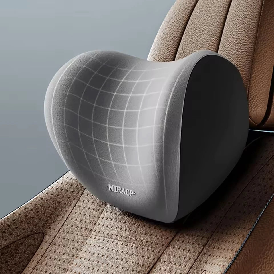 Car Universal Headrest Lumbar Memory Foam Cervical Lumbar Support Car Headrest Backre alternate view