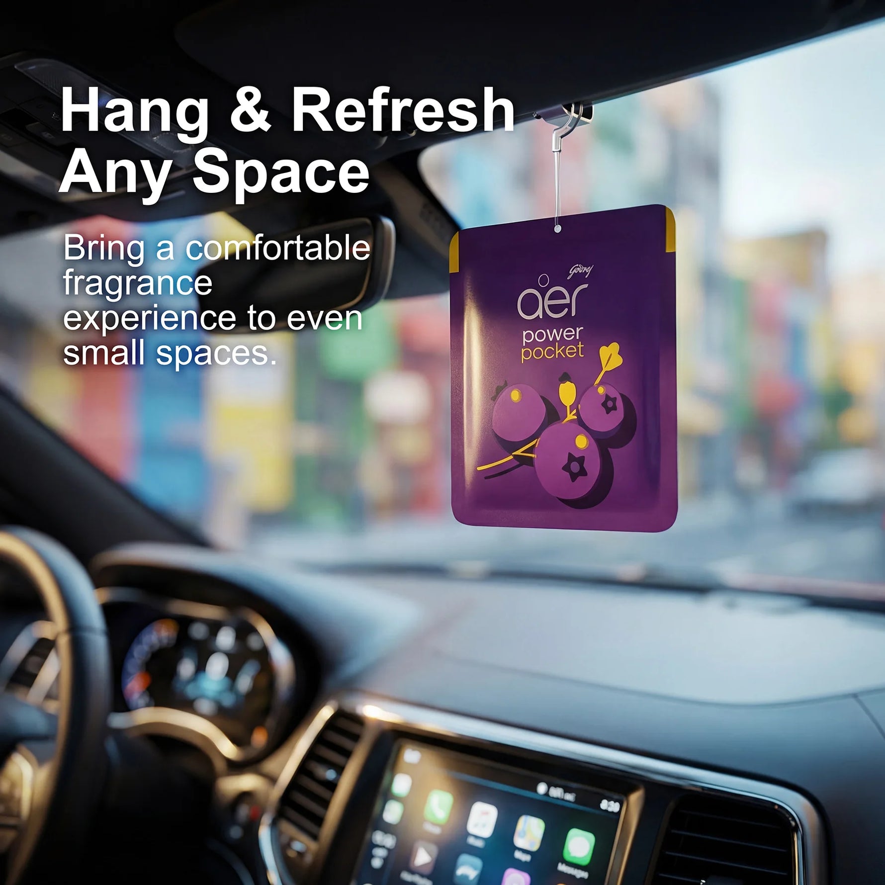 Fragrance Gel Air Freshener for Car and Home | Decorative Scented Ornament detail view