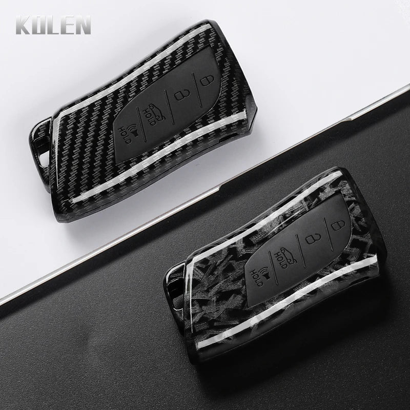 ABS Carbon Fiber Style Car Key Case Cover For Lexus NX ES UX US RC LX GX IS RX 200 250h 350h LS 450h 260h 300h UX200