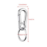 Zinc Alloy Car Key Ring Anti-Lost Keychain detail view