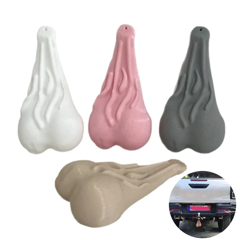 Creative Funny Face Trailer Hitch Cover for Truck Car SUV - Novelty Automotive Exterior Accessories