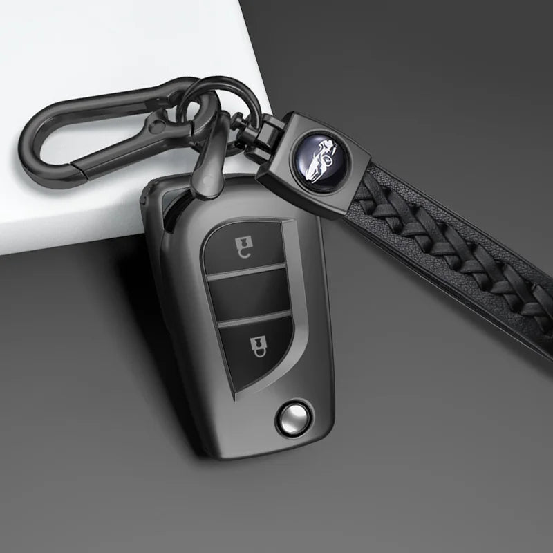 2 3 4 Buttons TPU Car Key Case Cover for Toyota Hilux Corolla Avensis Prado Fortuner RAV4 CHR Shell Accessories