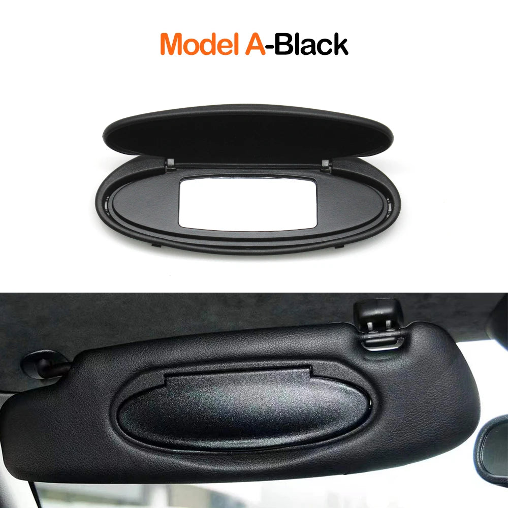 Car Left Right Sun Visor Vanity Mirror Cover Assmebly Replacement For Porsche 996 997 911 Carrera 986 Boxster 987 Cayman TARGA