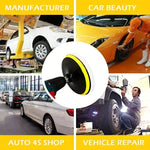 6-Piece Industrial Polishing Kit Polishing Pad Car Waxing Sponge Disc Car Paint Care Car Gadgets