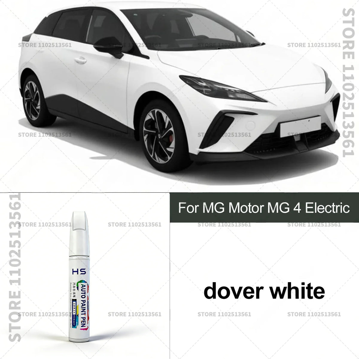 Touch Up Paint Pen – Quick Car Scratch Repair for Chips & Minor Scratches For MG Motor close-up view