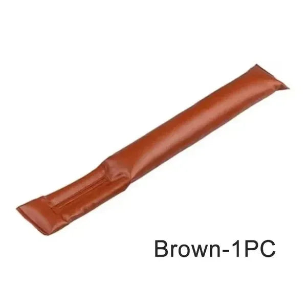 Universal Car Seat Gap Filler Plug, Soft Leather Padding detail view