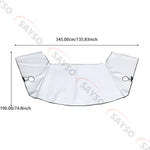 Silver Car Windshield Sunshine Shield Winter Sunshine Cover Front Window Ice Frost Ou alternate view