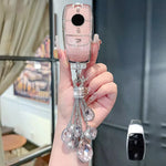 Luxury Diamond Pattern TPU For Mercedes Benz A C E S G Class GLC GLS W177 W205 W213 W222 X167 AMG Remote Car Key Case Cover Fob