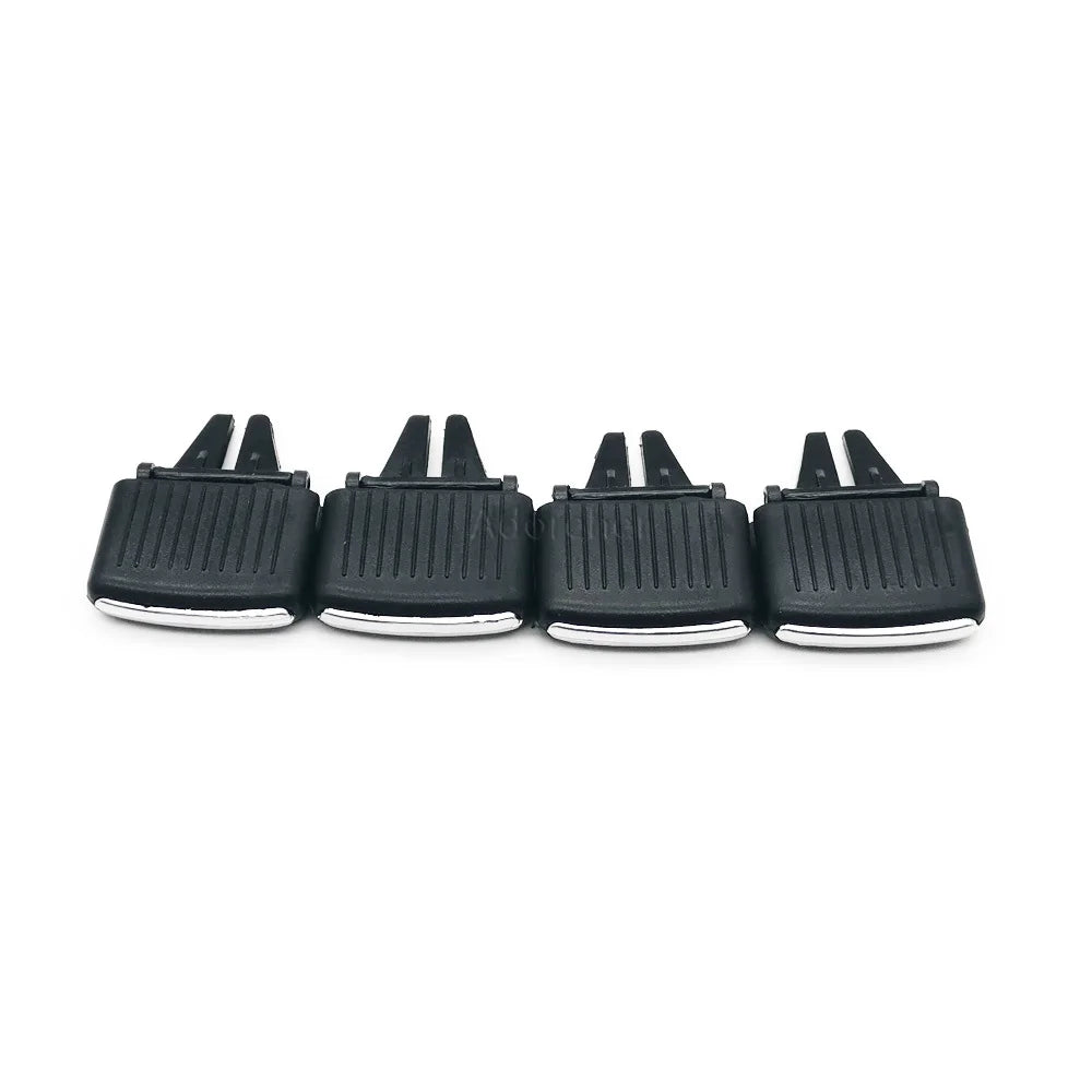 4 PCS Car Front Air Conditioning AC Vent Grille Slider Outlet Tab Clip Fit For VW Golf 5 Sagitar Jetta MK 5