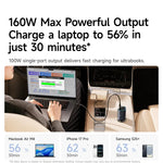 Baseus 160W Car Charger Fast Charging PPS PD3.0 USB Type C Car Phone Charge For iPhon lifestyle view