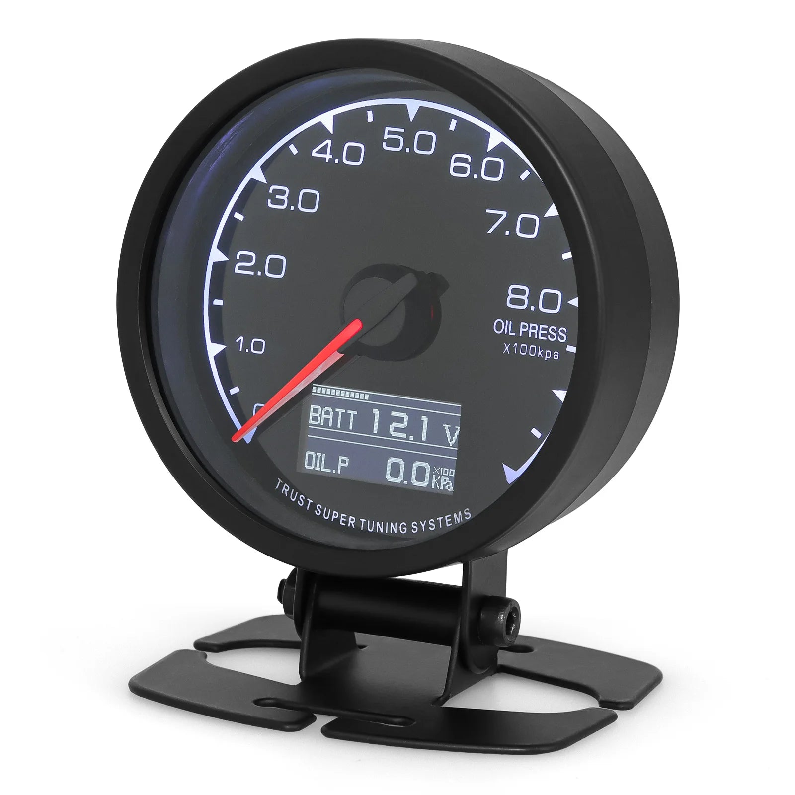 7-Color Backlight Display Gauge Set | Boost Water Temp Oil Pressure Tachometer additional angle