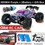 Oike 4WD 1:16 80KM/H Super Brushless 50KM/H Brushed RC Car 4x4 Off Road Remote Control close-up view