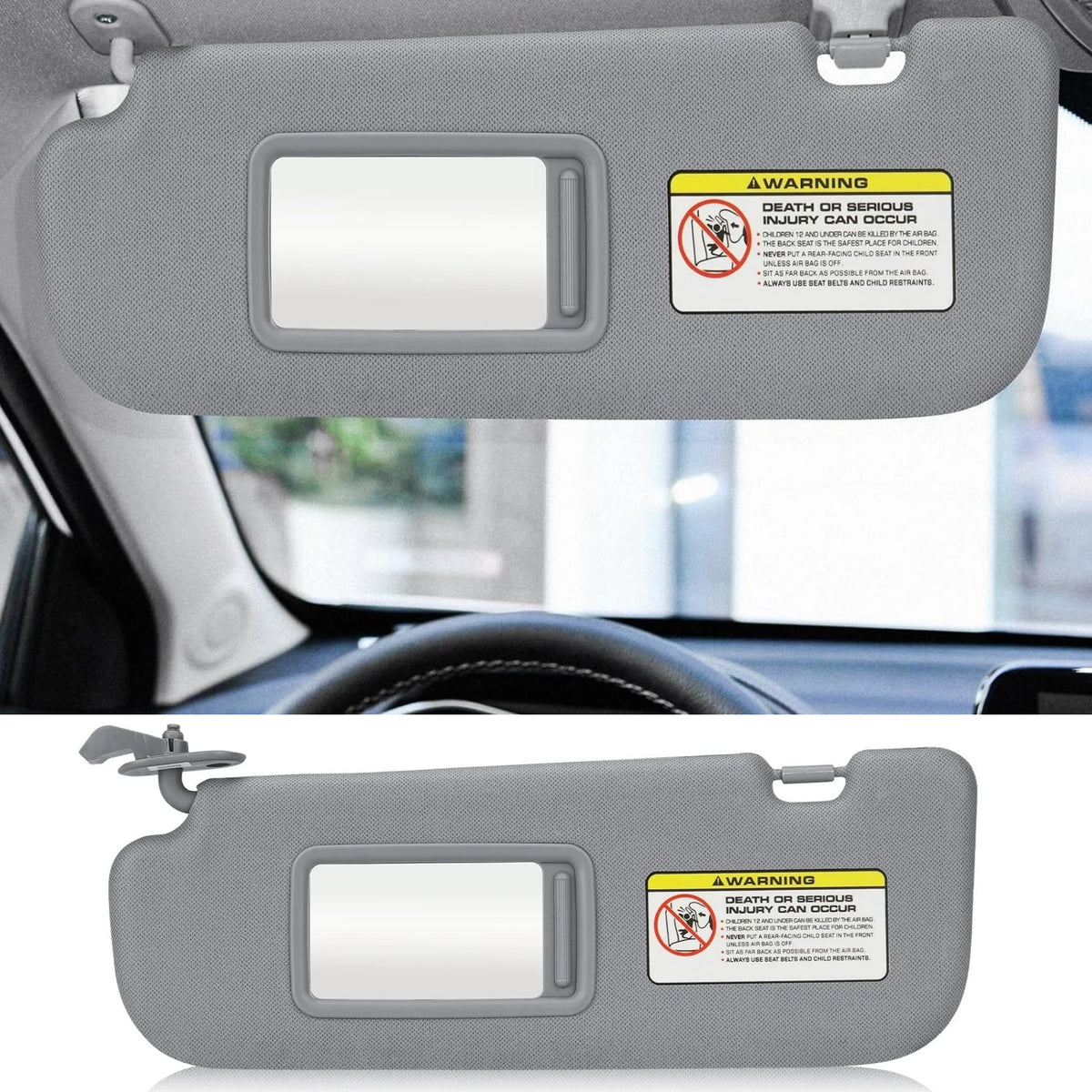 For Hyundai Elantra 2011 2012 2013 2014 2015 Car Sun Visor Interior Sunshade Board Driver Passenger Side Replacement Part
