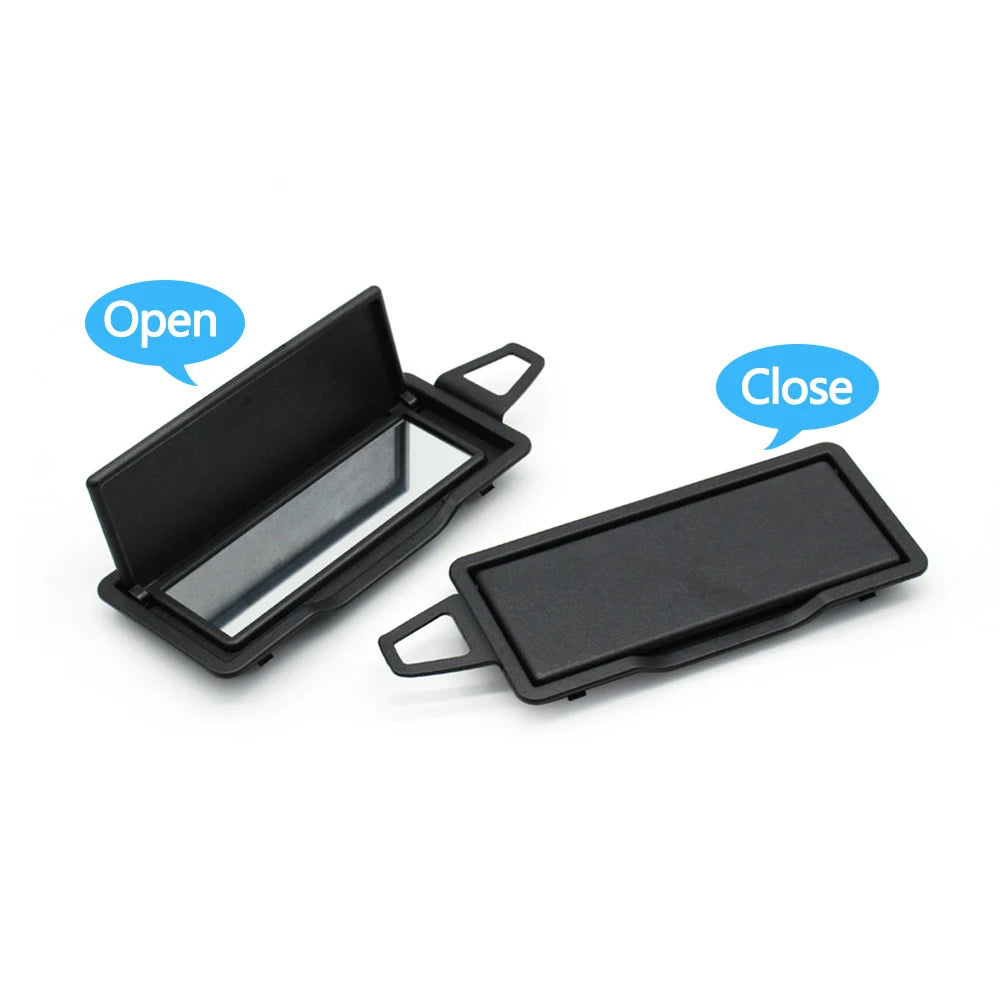 W204 X204 Car Front Sun Visor Mirror Makeup Sun Shade Cosmetic Mirror Cover For Mercedes BENZ C GLK C204 C200 C250 C260 GLK300