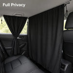 Car Privacy Curtain Window Shade Blackout Sunshade for Travel Camping Sleep Vehicle Side Window Cove
