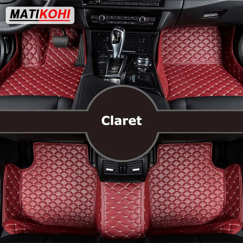 MATIKOHI Custom Car Floor Mats For Citroen C5 2th 3th Auto Carpets Foot Coche Accessorie