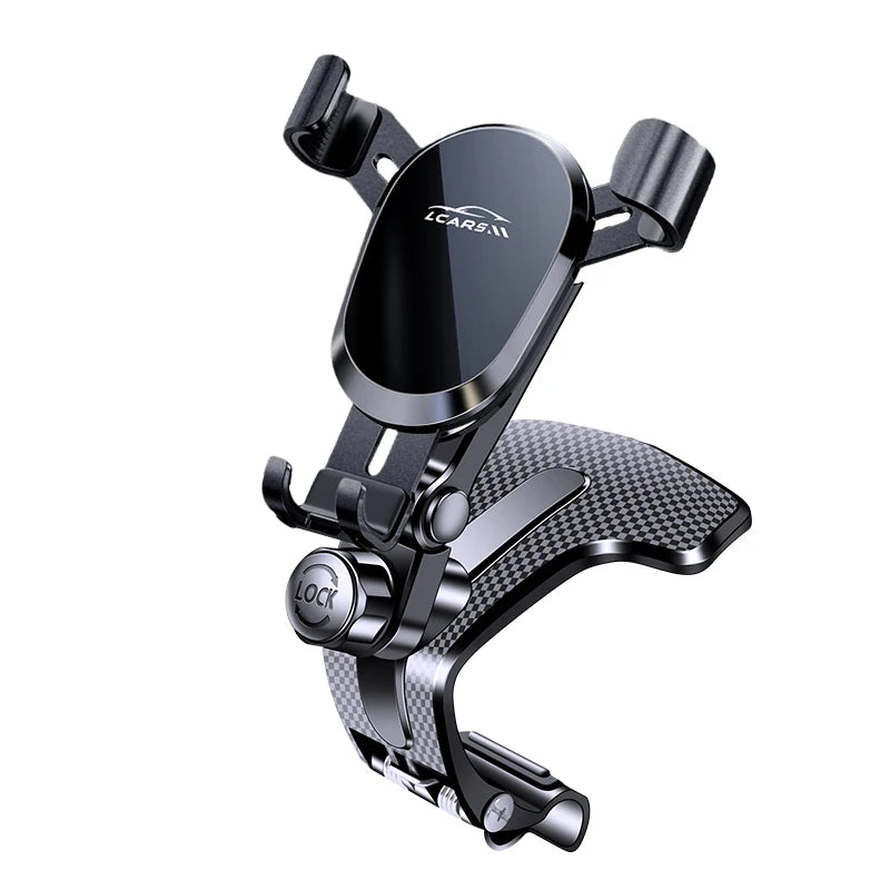 Car Phone Holder Mobile Phone Car Support Smart Phone Clip Dashboard Multi-functional Fixed Navigation Bracket Strong Steady