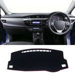 Car Dashboard Cover Dash Anti-UV Mat For Toyota Corolla E180 E150 2006-2018 close-up view