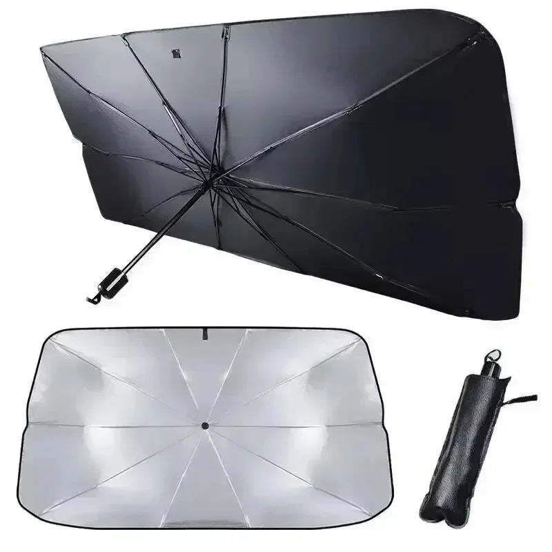 KKJOY Car Sunshade | Front Windshield and Side Window Sun Protection