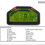 DO904 9-in-1 Multi-Function Car Gauge | LED Digital Tachometer with Full Sensor Kit