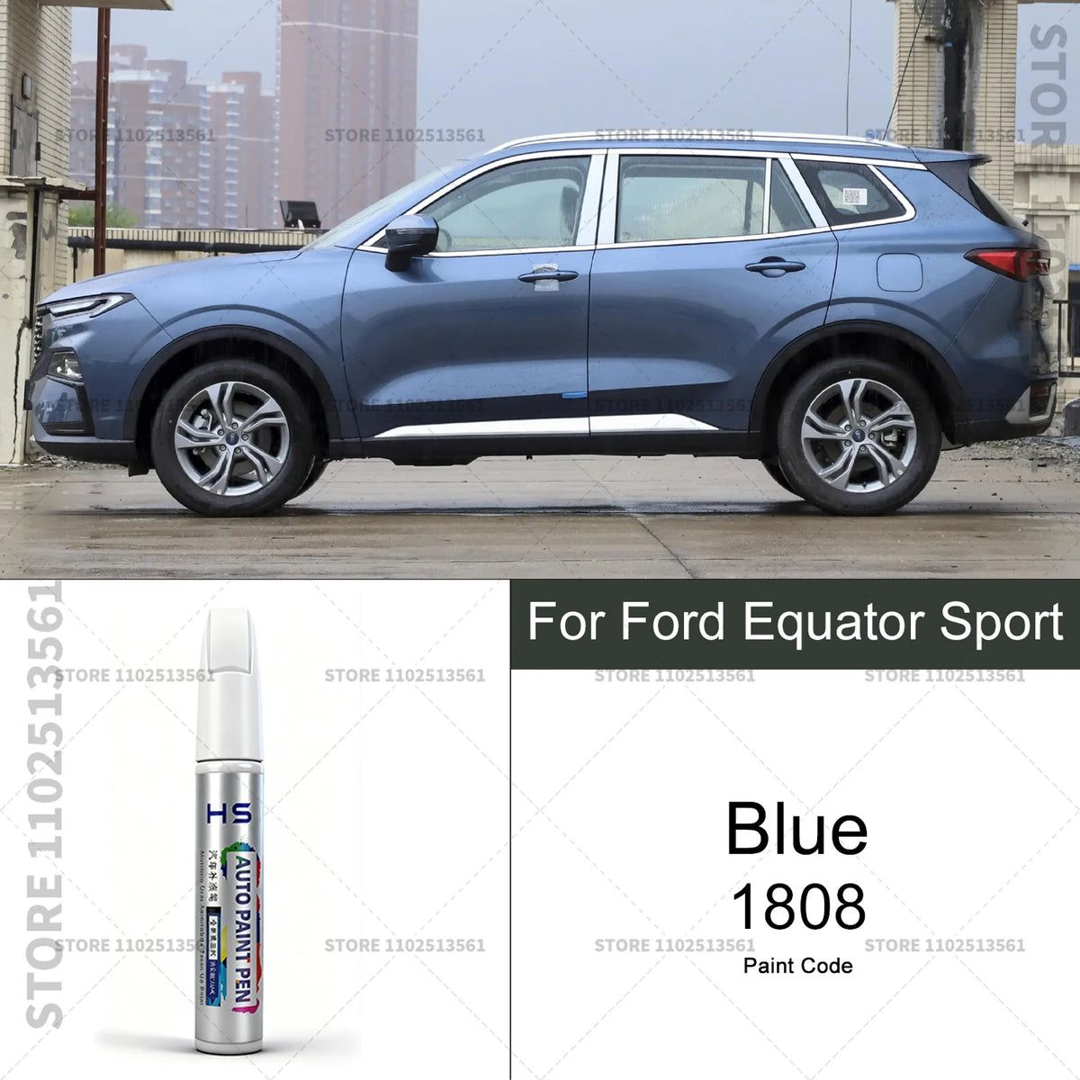 For Ford Territory Equator Sport Car Paint Repair Pen Touch Up Scratch Remover DIY Auto detail view