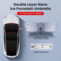 YZ For Tesla Model 3 Y Highland 2026 Car Sunshade Umbrella | Foldable Front Sunscreen alternate view