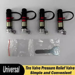 4pcs Universal Tire Valve Pressure Relief Valve | Desert Off-road Sand Tire Quick Release Car Access