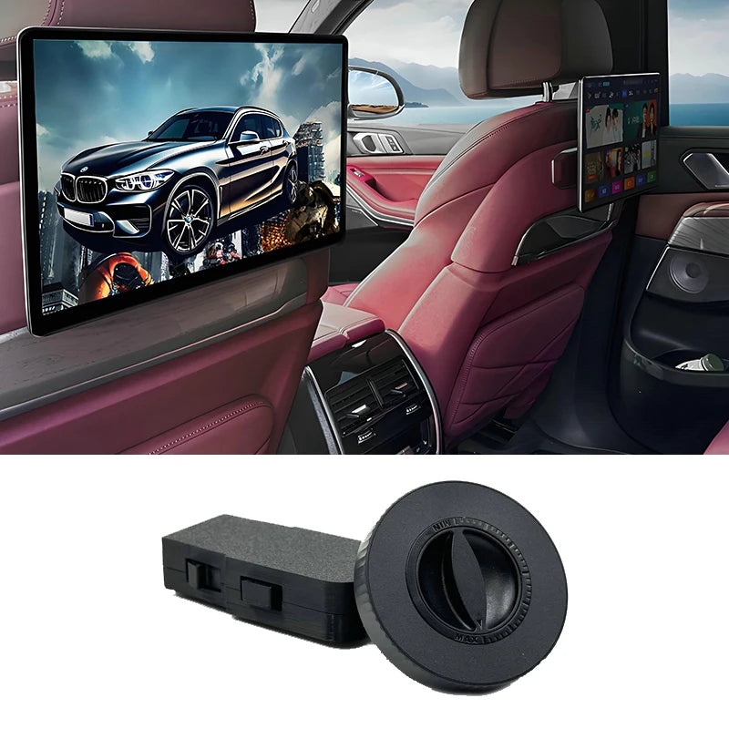 For BMW 7 Series I7 X7 2023 2024 2025 Car Accessories Rear Seat Interface Pad Holder Phone Magnetic Stand Mount Trim