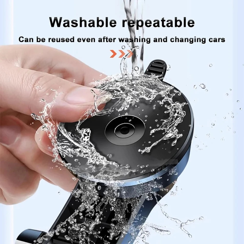 Car Phone Holder Windshield Dashboard 360° Rotation GPS Navigation Extension Rod lifestyle view