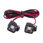 Square LED Top Lights for 1/8 1/10 RC Crawler Axial SCX10 III CJ7 Wraith additional angle