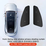 YZ for Tesla Model 3 Y Juniper Highland 2021-2025 Car Side Window Sunshade with Sucti alternate view