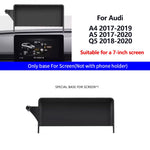 Car Mobile Phone Holder For Audi A4 B9 A5 Q5 Special Bracket Of Screen GPS Stable Phone Holder Suitable All Smartphone holder