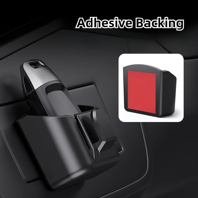 Car Key Holder Clip Dashboard Organizer Adhesive Mount detail view