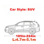 Universal Stretch Car Cover | Sunproof Windproof Dustproof UV Protection for Sports Ca close-up view