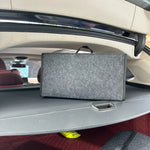 Gray Foldable Car Trunk Organizer lifestyle view