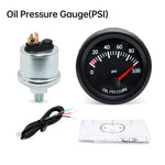 52mm 2 Inch Car Gauge Set | Water Temp Oil Temp Oil Pressure Voltmeter Boost Exhaust lifestyle view