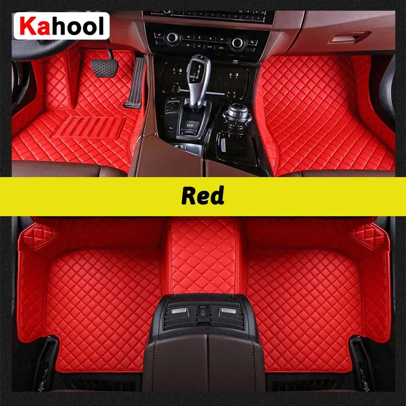 KAHOOL Custom Car Floor Mats For Bentley Bentayga Auto Carpets Foot Coche Accessorie