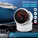 52mm Water Temperature Gauge 40-120Celsius with 7-Color Backlight and Alarm | Car C additional angle