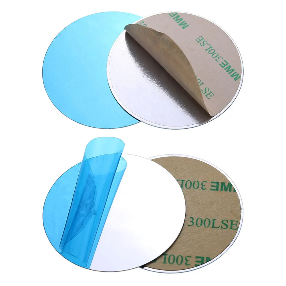 JCD 10pcs Silver Magnetic Metal Plate for Car Phone Holder | Universal Iron Sheet Mou lifestyle view