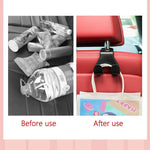 Concealed Creative New Car Seat Back Hook Multi Functional Rear Car Phone Holder Hook lifestyle view