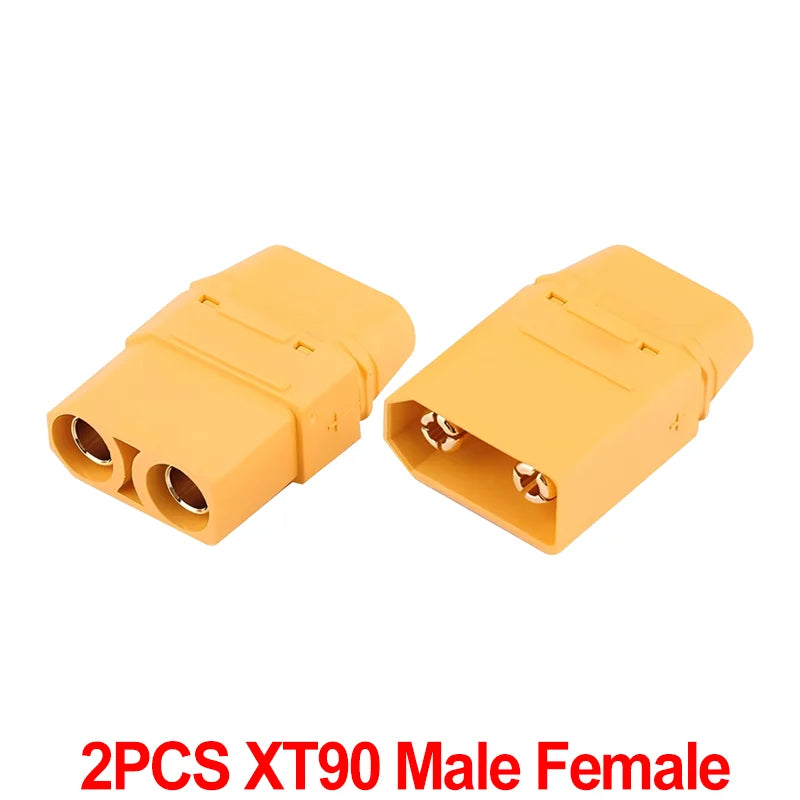 XT90 Plugs Male Female Connectors Copper Bullet Wire Connectors Welding Terminal Powe lifestyle view