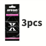 3-60Pcs X Version Car Air Refresher Car Suspension Decoration Home Bathroom Refresher Natural Perfume Car Interior Hanging Paper