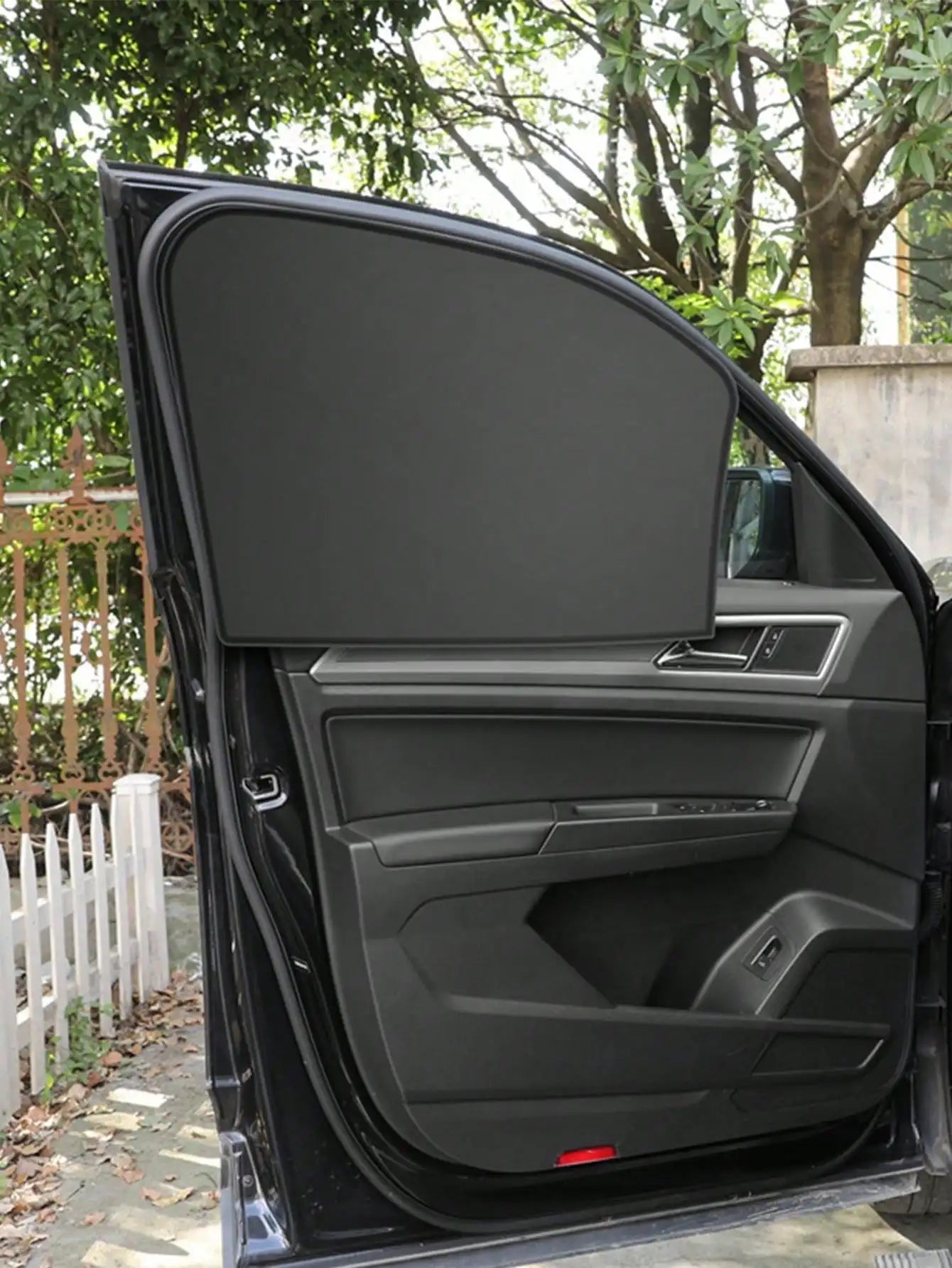 Magnetic Car Sunshade | 10 Strong Magnets for Full Lightproof Shading
