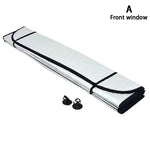 Car Windshield Sun Shade Aluminum Foil UV Protection Foldable detail view