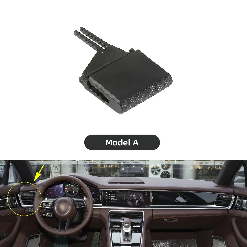 Left Right AC Vent Grille Outlet Tab Clip Repair Kit Rear Air Conditioner Vent Paddle For Porsche Panamera  971819701B6N3