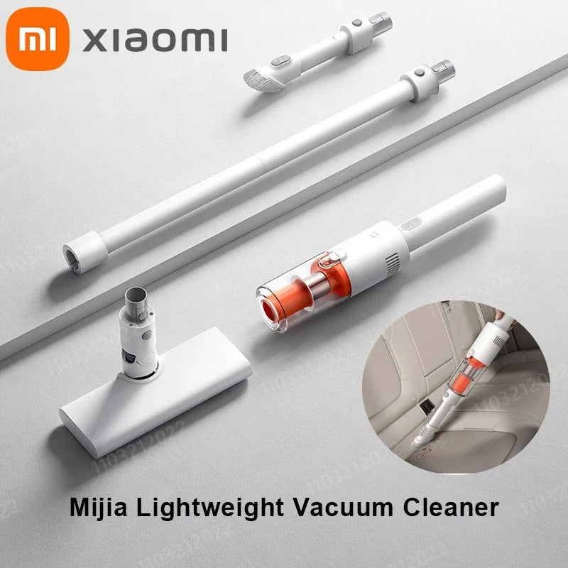 Xiaomi Mijia 22000PA Lightweight Cordless Handheld Vacuum Cleaner | Cyclone Suction for Home and Car