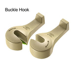 Car Seat Back Headrest Hooks Hidden Mount Hanger Universal additional angle