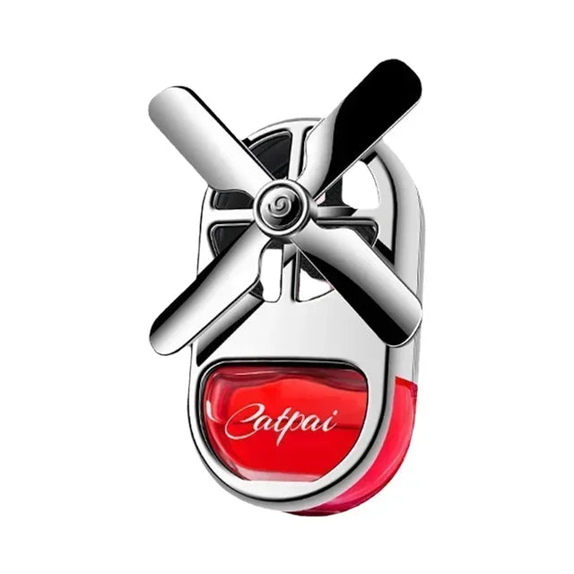 New Car Aromatherapy Air Freshener Rotary Propeller Exhaust Aromatherapy Creative Mini Perfume Decorative Accessories