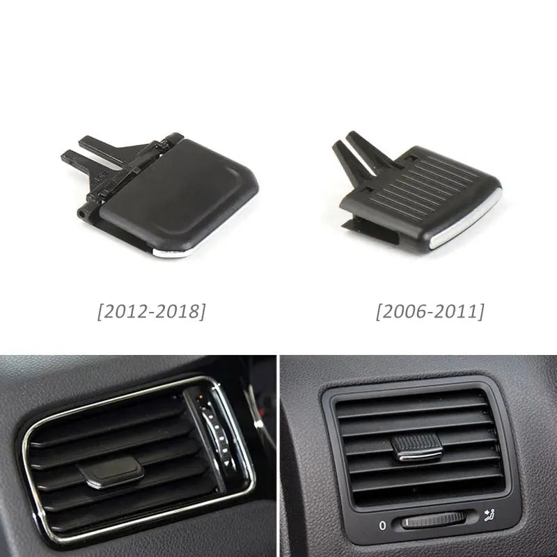 Car Front Air Conditioning A/C Air Vent Outlet Tab Air Conditioning Leaf Adjust Clip Repair Kit for VW Sagitar Car Styling